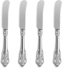Gorgeous 6.9" Butter Spreader, 18/10 Stainless Steel, Set of 4, Butter Knife